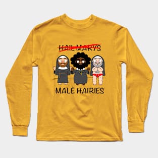 Male Hairies Long Sleeve T-Shirt